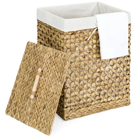 cloth basket with lid